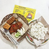 Paket 1 Nasi Uduk Ayam Gepuk Sambal Bawang Pak Gembus